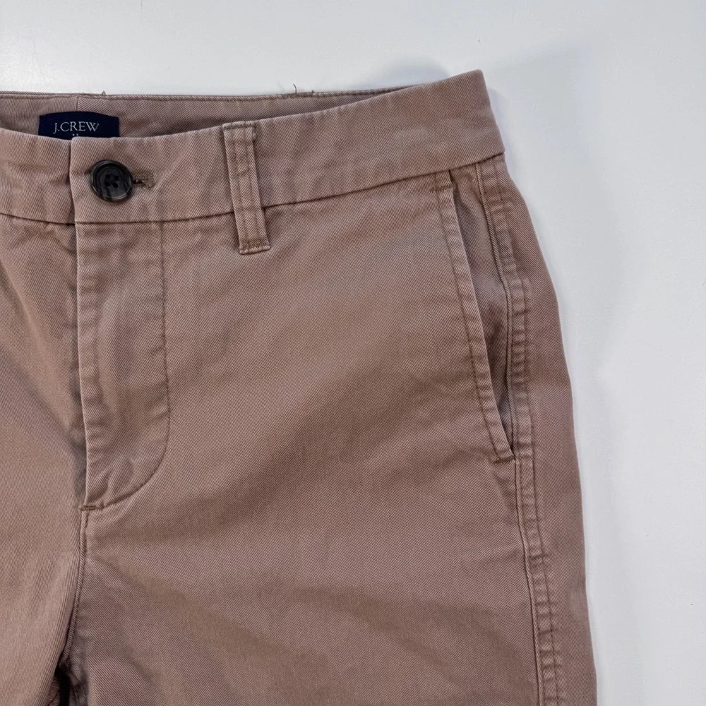 J CREW Girlfriend Chino Khaki Pant Womens 2 Tan AD156 - Picture 4 of 14